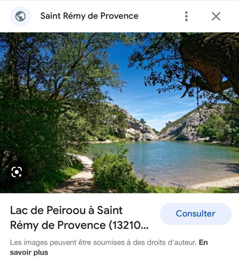 Lou Bonur Lägenhet Les Baux Exteriör bild